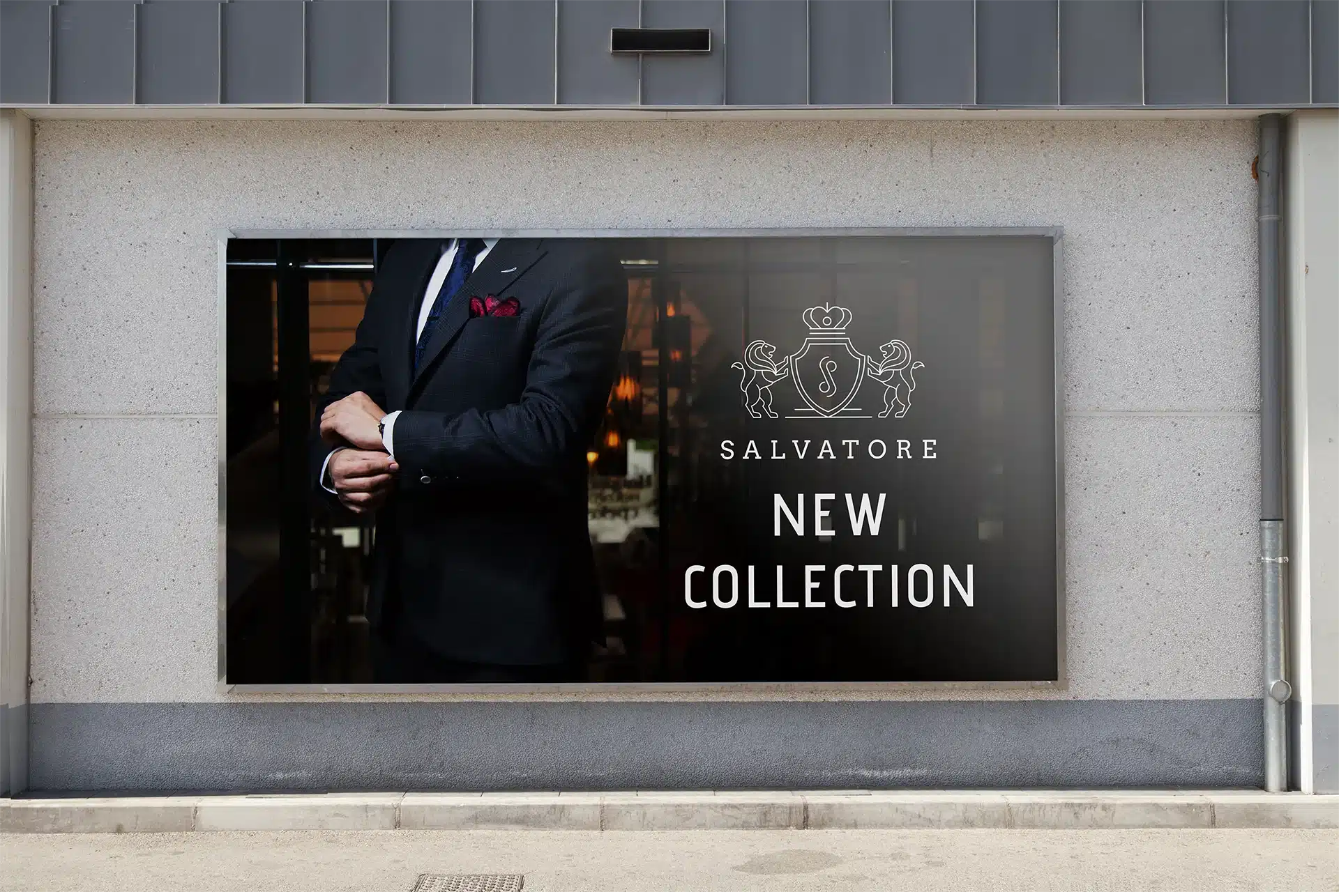 Salvatore Fine Tailoring brand identity, brand book