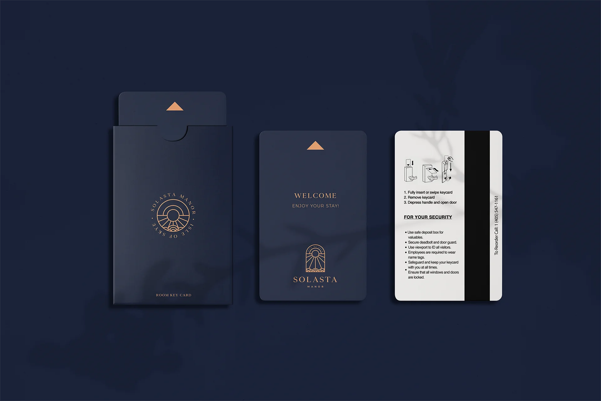 Solasta Manor boutique hotel brand identity, visual identity