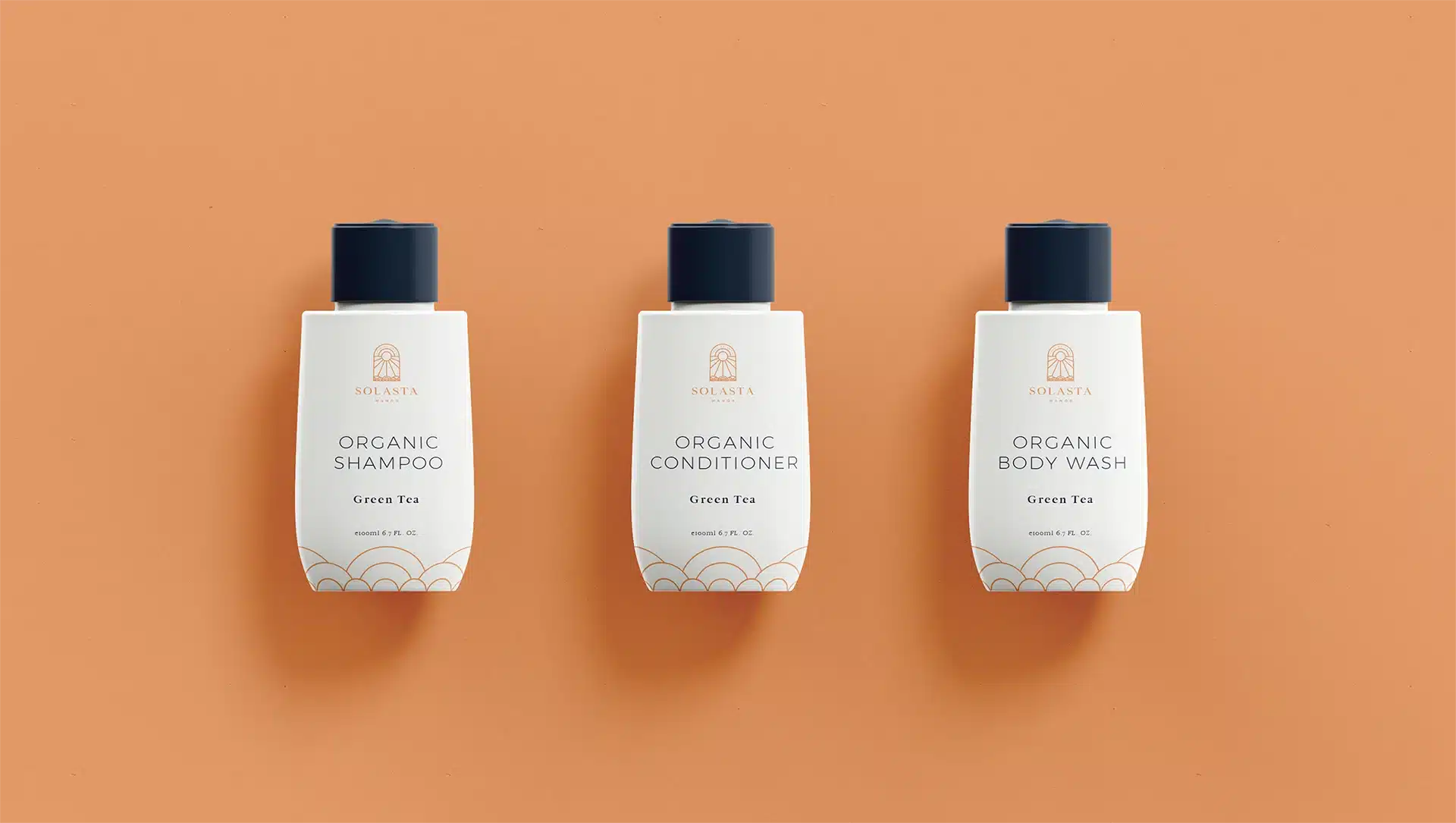 Solasta Manor boutique hotel brand identity, collateral design